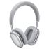 ACEFAST H9 ANC 30dB Hybrid Noise Cancelling Wireless Bluetooth 5.4 Headphone 40MM Speaker Music Sports Over the Ear HiFi Headsets offering 55 hours of music time or 40 hours of talk time - Silver